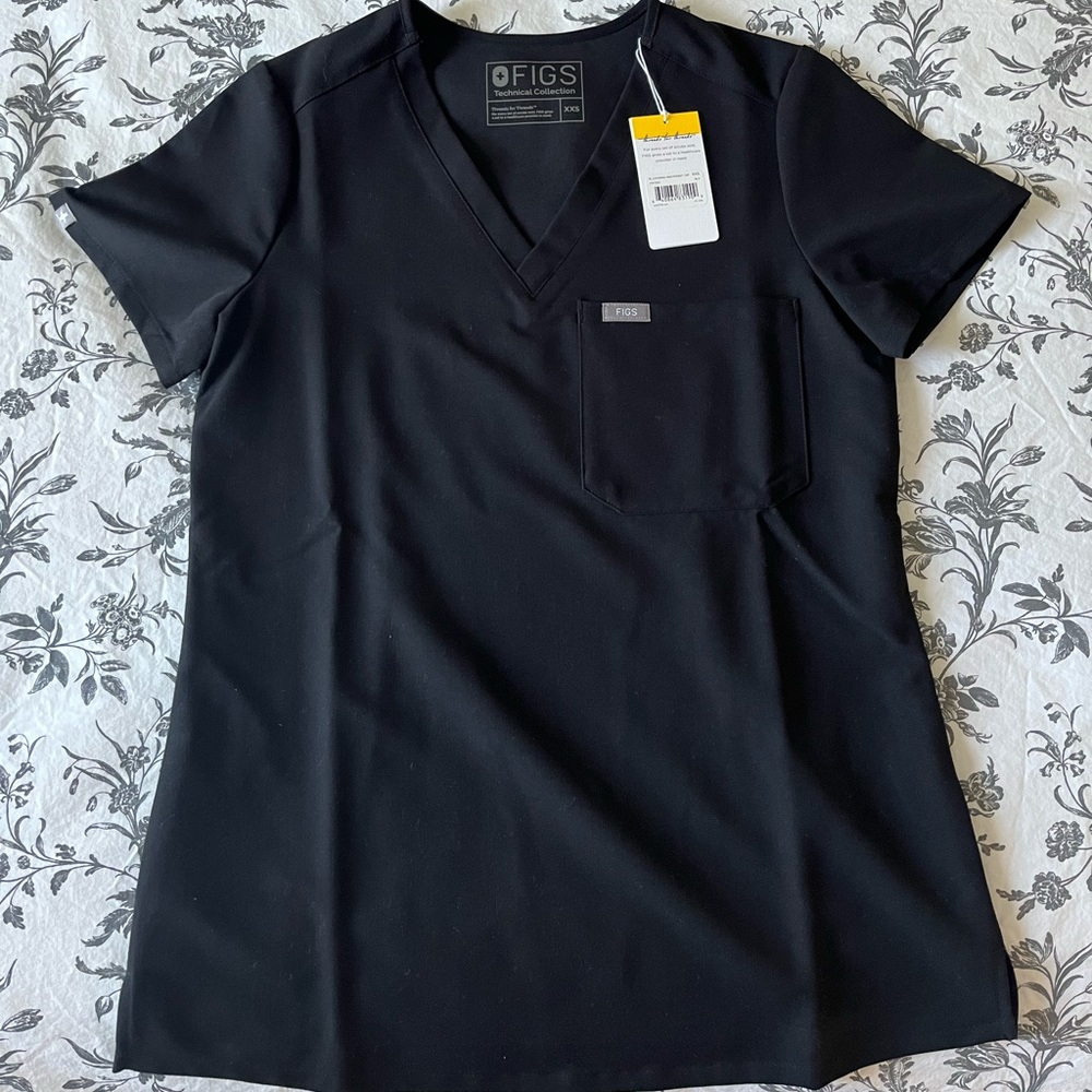 Figs Caterina One Pocket Scrub Top XXS